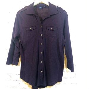 Blue saks fifth avenue top